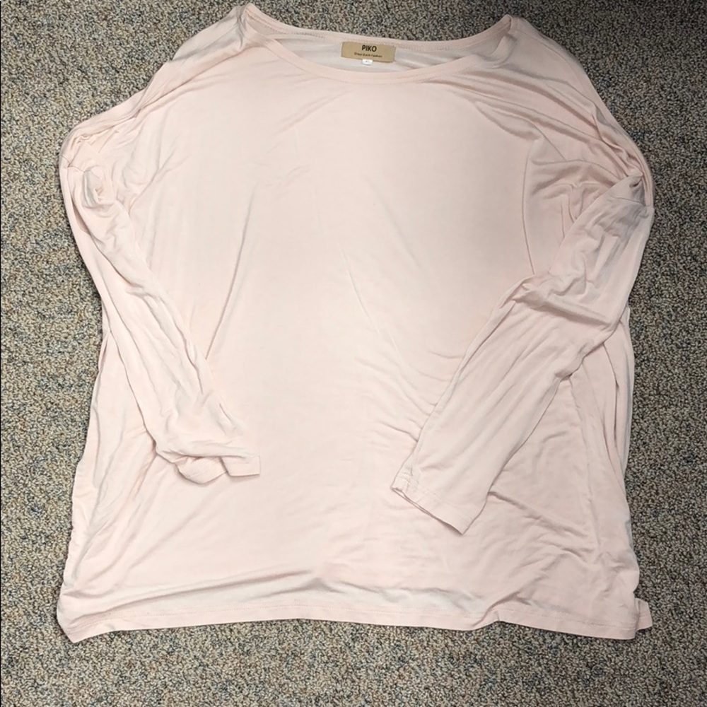 Nude Piko 3/4 Sleeve Top